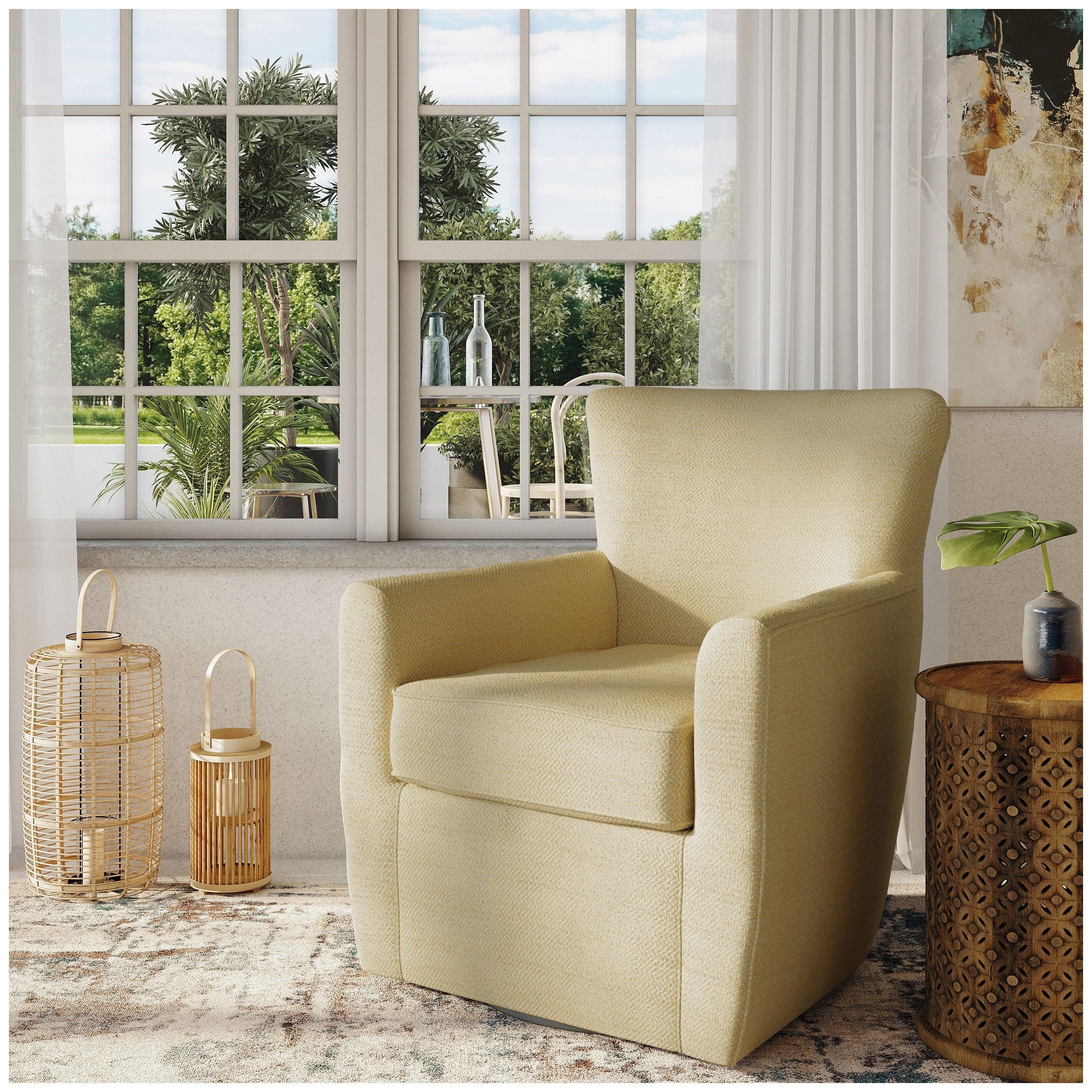 Jofran Harper Swivel Accent Chair