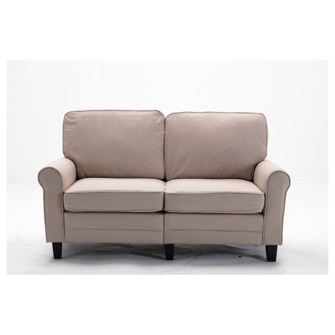 BEIGE LINEN SOFA - SS0002A62-WT HM-WT-2
