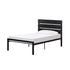 BLACK METAL BED, TWIN HM1804BKT-1