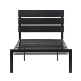 BLACK METAL BED, TWIN HM1804BKT-1