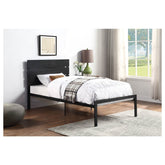 BLACK METAL BED, TWIN HM1804BKT-1
