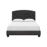 FULL PLATFORM BED IN A BOX, DARK GRAY HM1863DGF-1