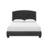 FULL PLATFORM BED IN A BOX, DARK GRAY HM1863DGF-1