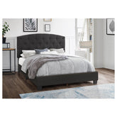 FULL PLATFORM BED IN A BOX, DARK GRAY HM1863DGF-1