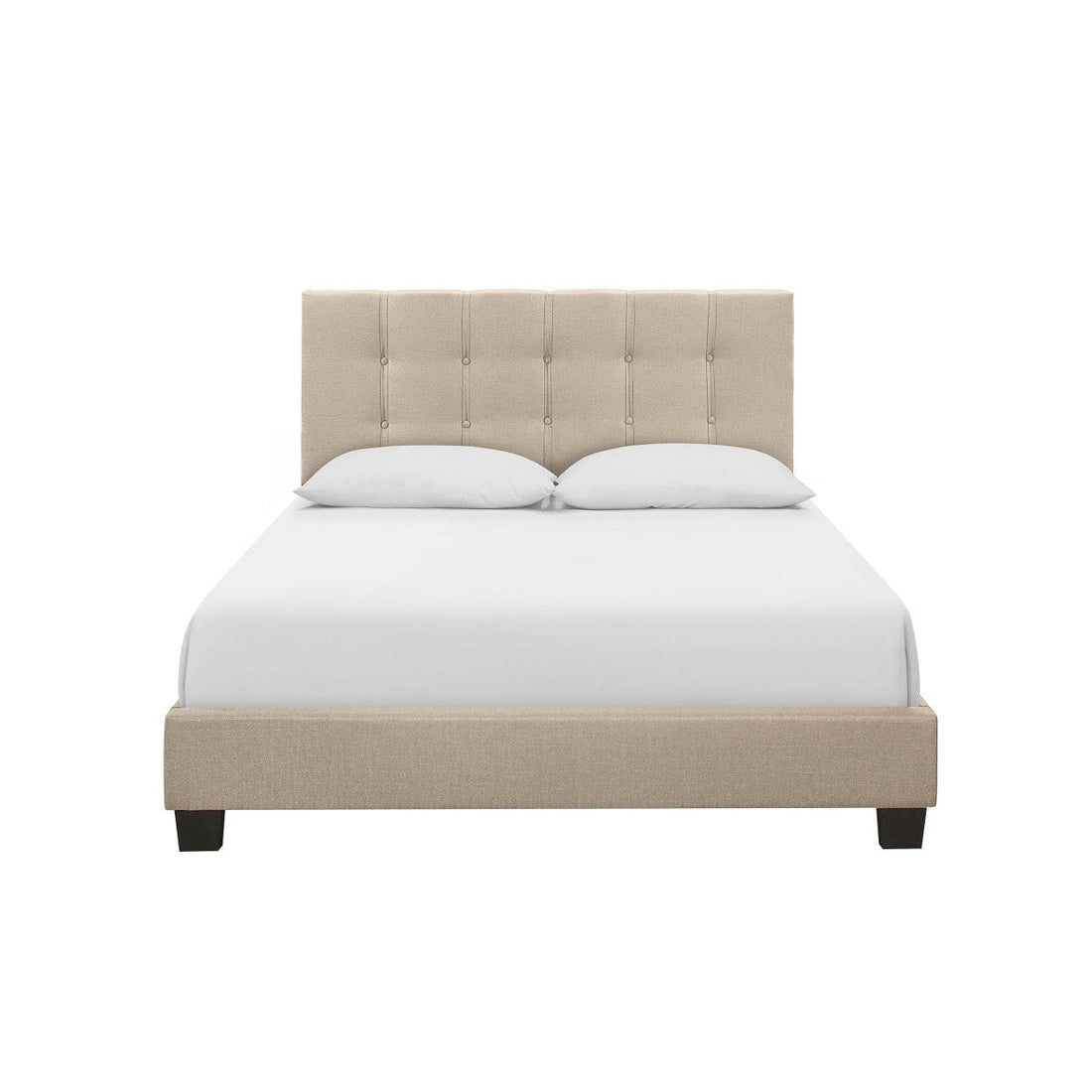 FULL PLATFORM BED IN A BOX, BEIGE HM1879BEF-1