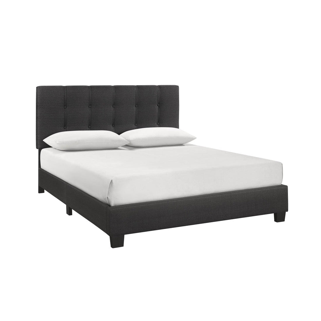 FULL PLATFORM BED IN A BOX, DARK GRAY HM1879DGF-1