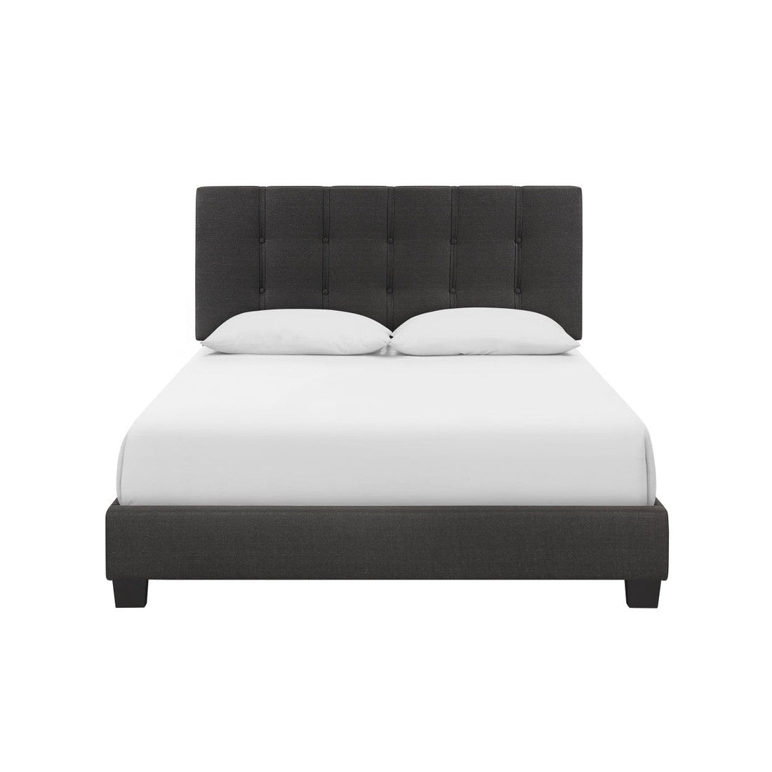 FULL PLATFORM BED IN A BOX, DARK GRAY HM1879DGF-1