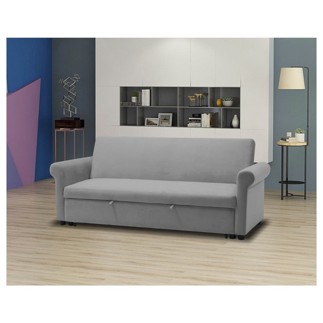 (2) SOFA BED, GRAY HM3850GY*