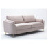 SOFA, BEIGE WITH GOLD METAL LEGS HM5208BE-3