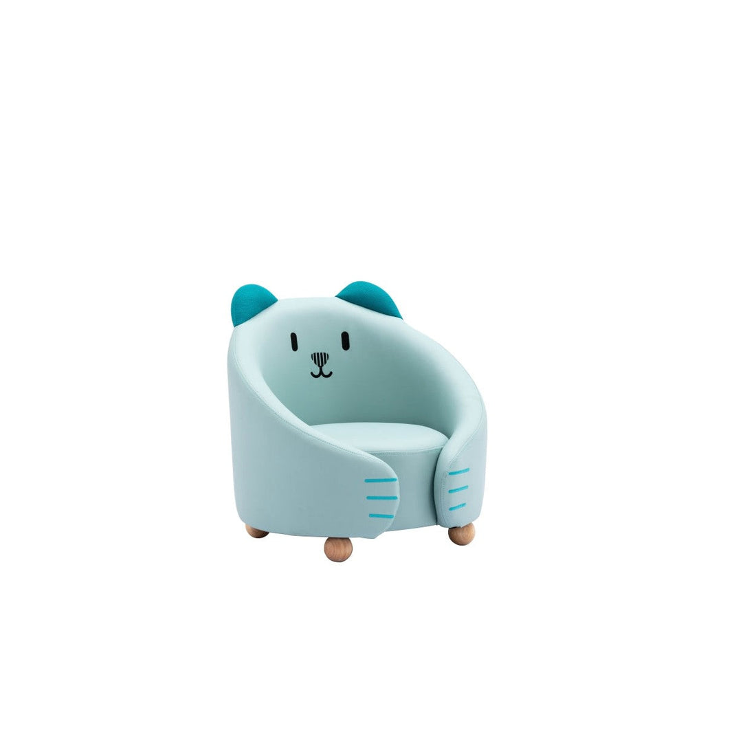 Kids Chair, Cat Blue HMK407BU-1