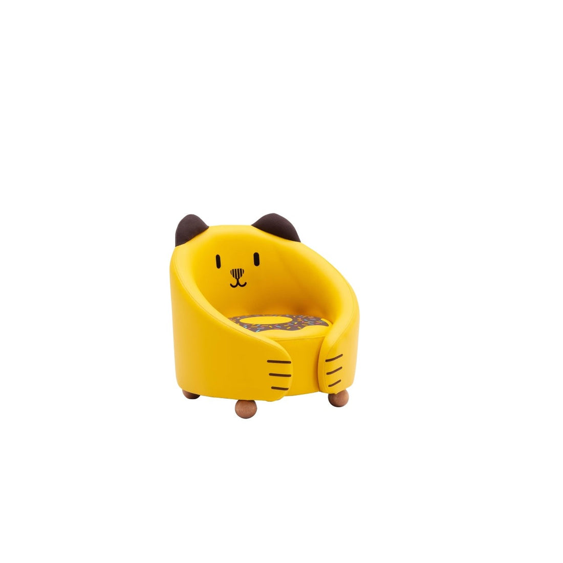 Kids Chair, Cat Yellow HMK407YW-1