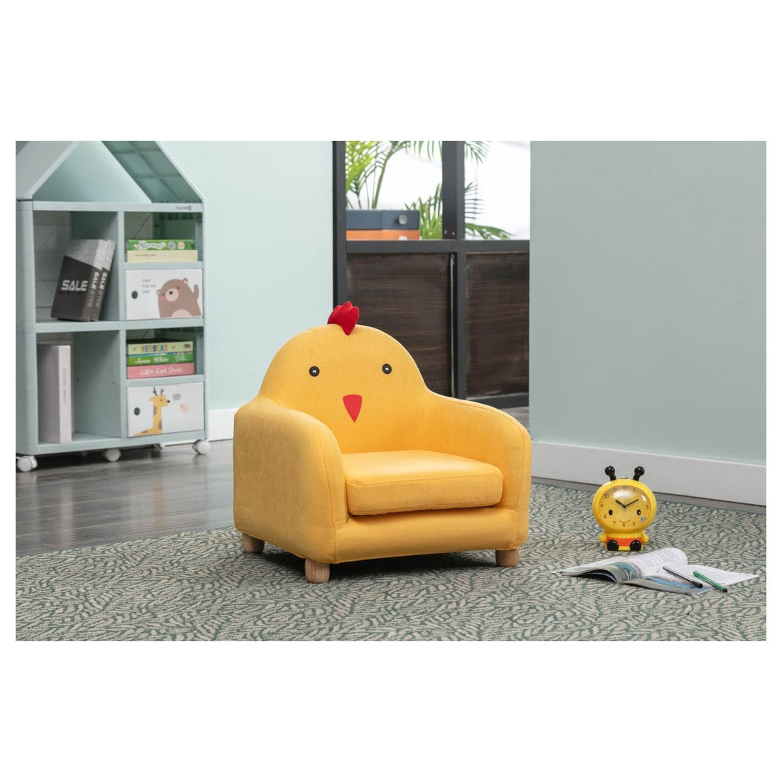 Kids Chair, Chicken Yellow HMK460YW-1