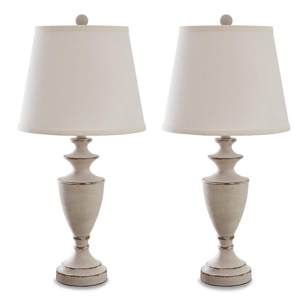 Dorcher Table Lamp (Set of 2) Ash-L204424