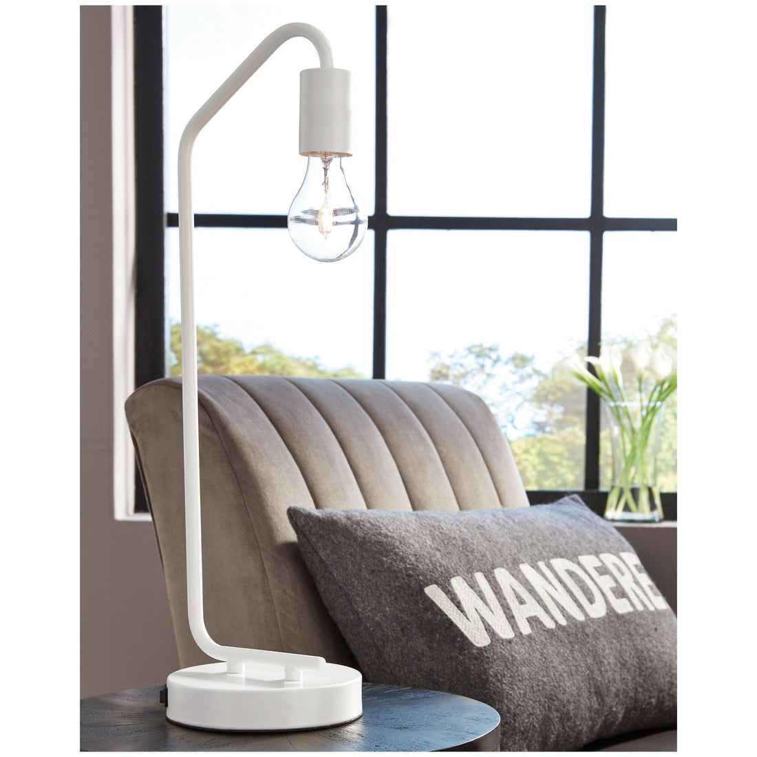 Covybend Desk Lamp Ash-L734322