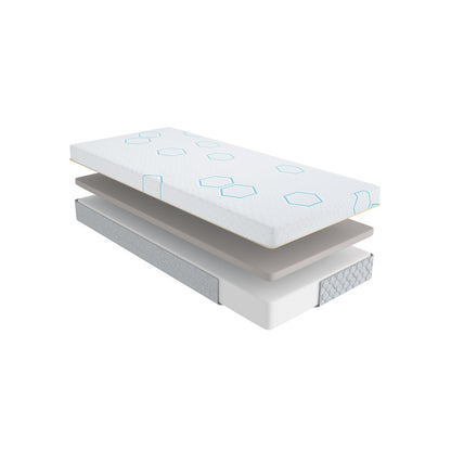 Homelegance Lyra 8&quot; Full Copper-Infused Memory Foam Mattress