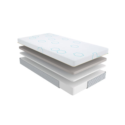 Homelegance Lyra 10&quot; California King Copper-Infused Memory Foam Mattress
