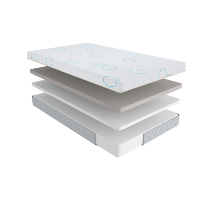 Homelegance Lyra 12&quot; Eastern King Copper-Infused Memory Foam Mattress
