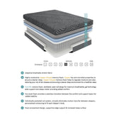 14" Eastern King Hybrid Mattress MT-USH14EK