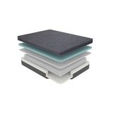 (2)11" Split Eastern King Gel Hybrid Mattresses (2 X TWIN XL) MT-H11ET*2