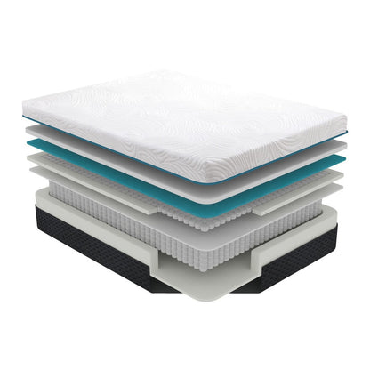 11&quot; Full Hybrid Latex Micro Coils Mattress MT-MC11F