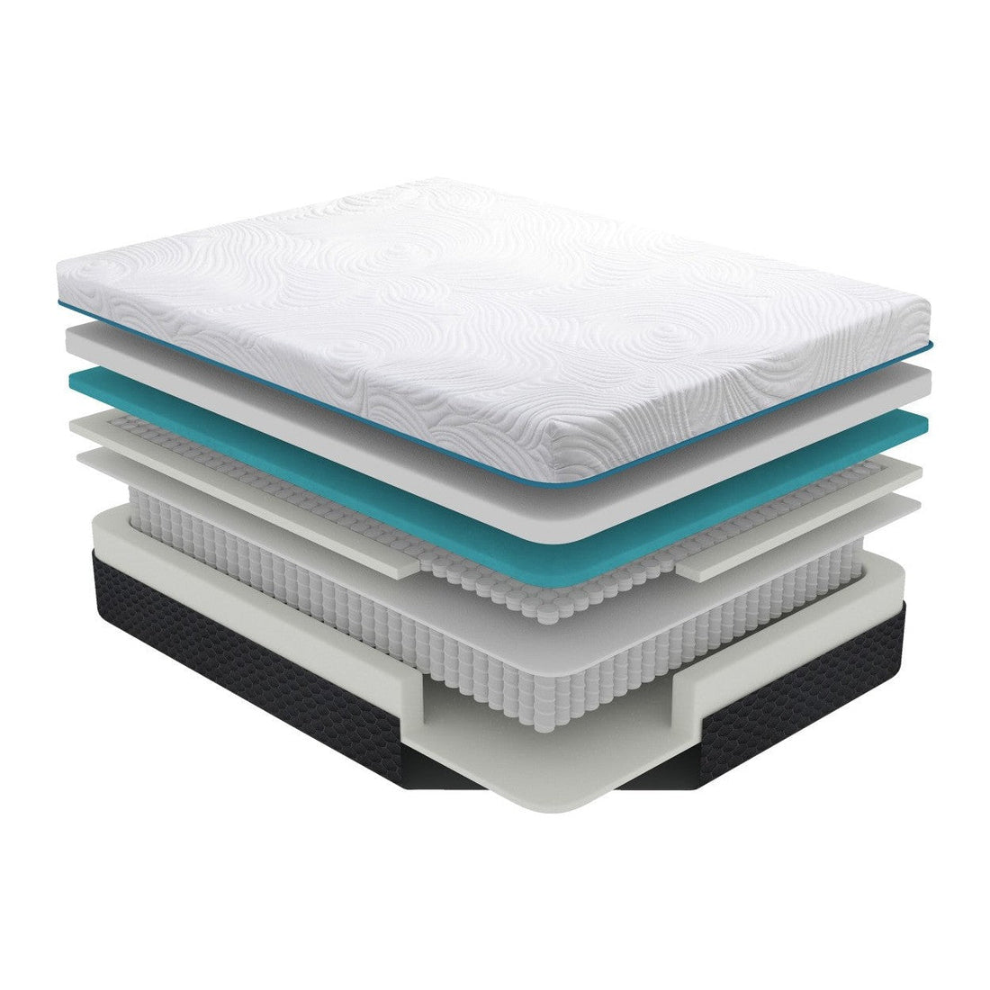 14&quot; Cal. King Hybrid Latex Micro Coils Mattress MT-MC14CK