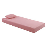 7" Pink Twin Mattress Set MT-PG07PKT