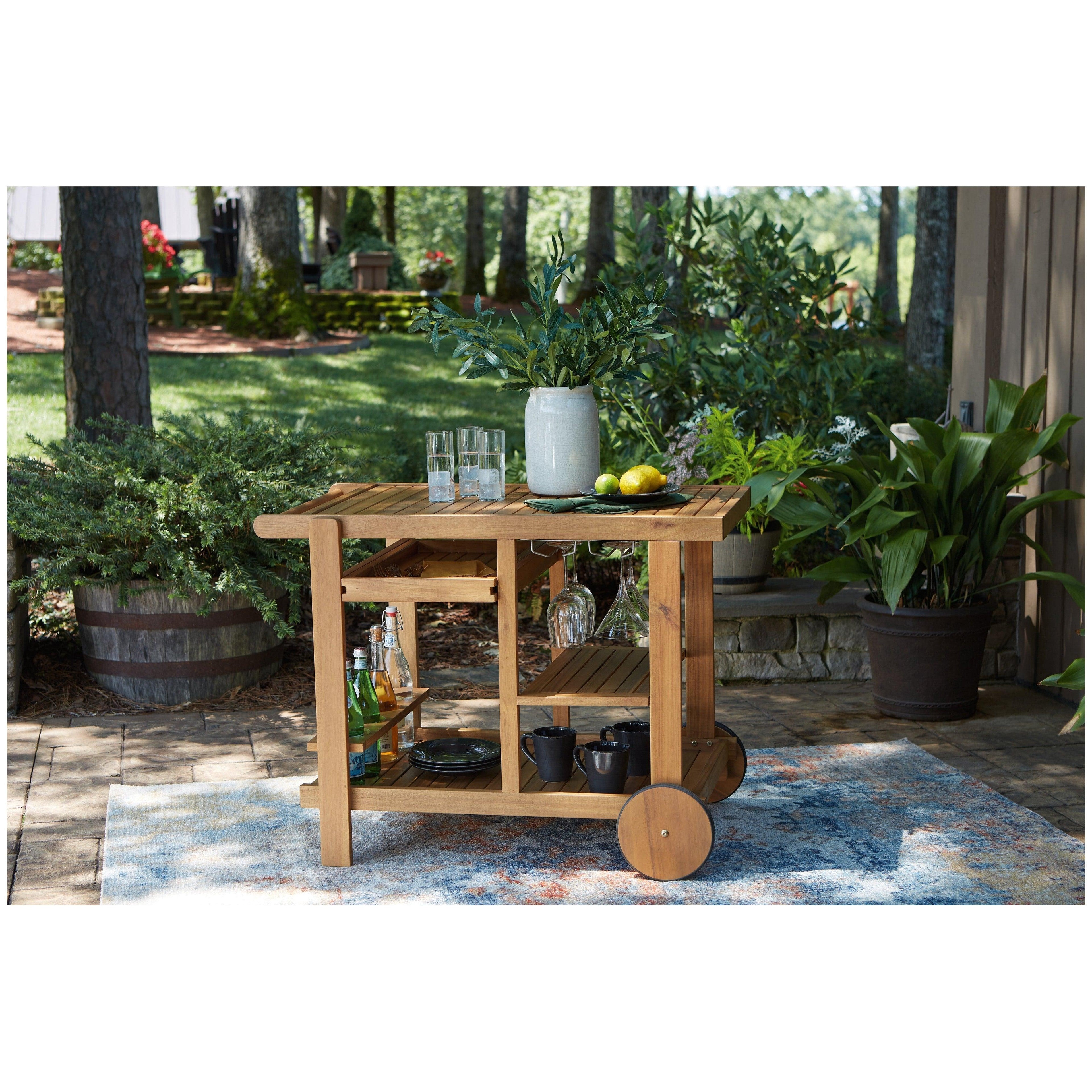 Kailani Serving Cart Ash-P030-660