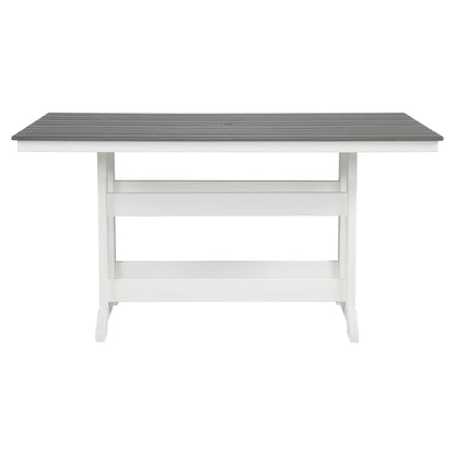 Transville Outdoor Counter Height Dining Table Ash-P210-642