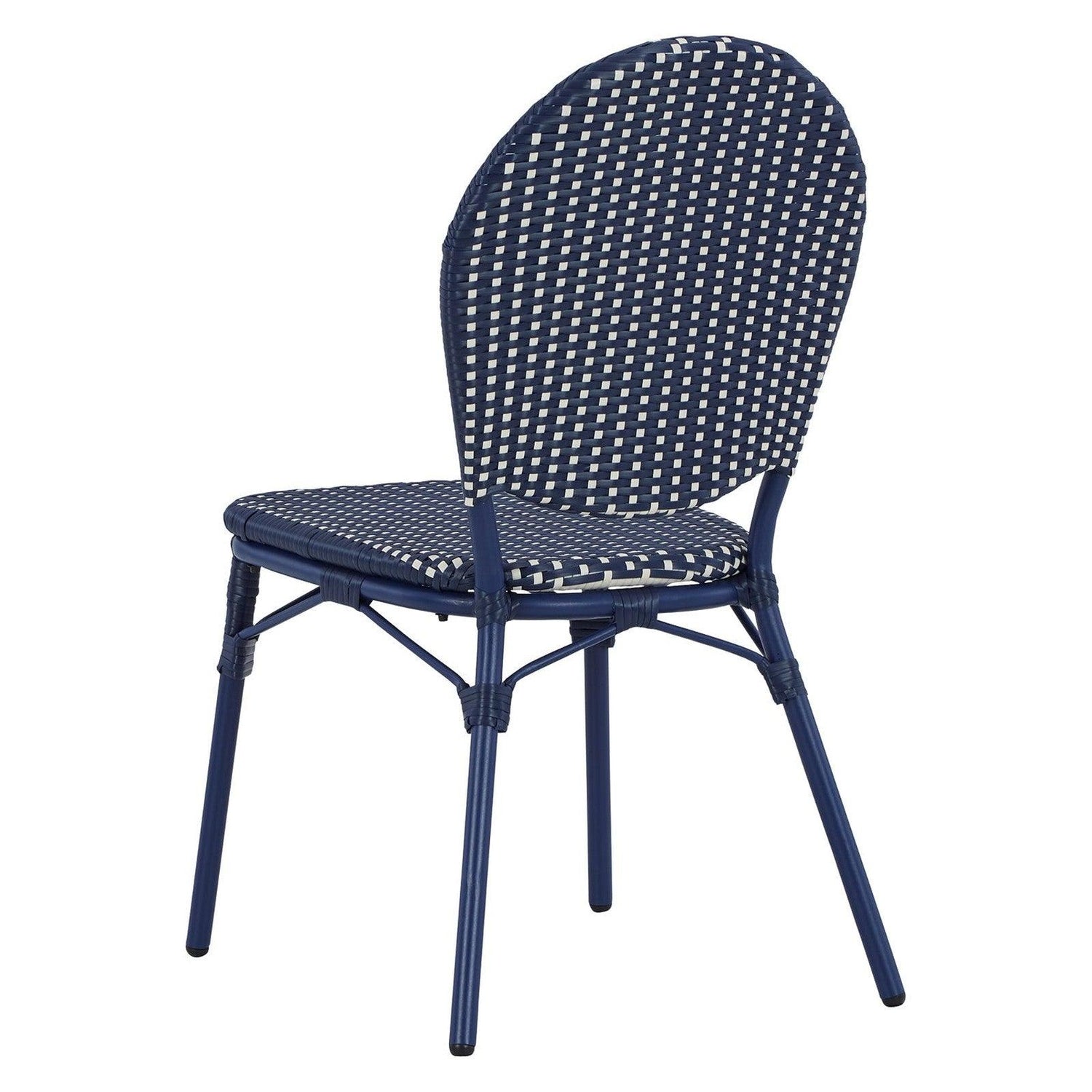 Odyssey Blue Outdoor Table and Chairs (Set of 3) Ash-P216-050