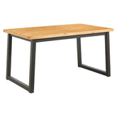 Town Wood Outdoor Dining Table Set (Set of 3) Ash-P220-115