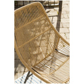 Coral Sand Outdoor Chairs with Table Set (Set of 3) Ash-P306-050