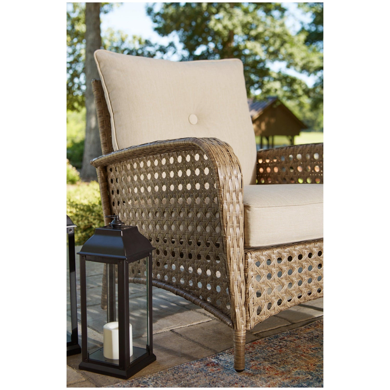 Braylee Lounge Chair with Cushion (Set of 2) Ash-P345-820