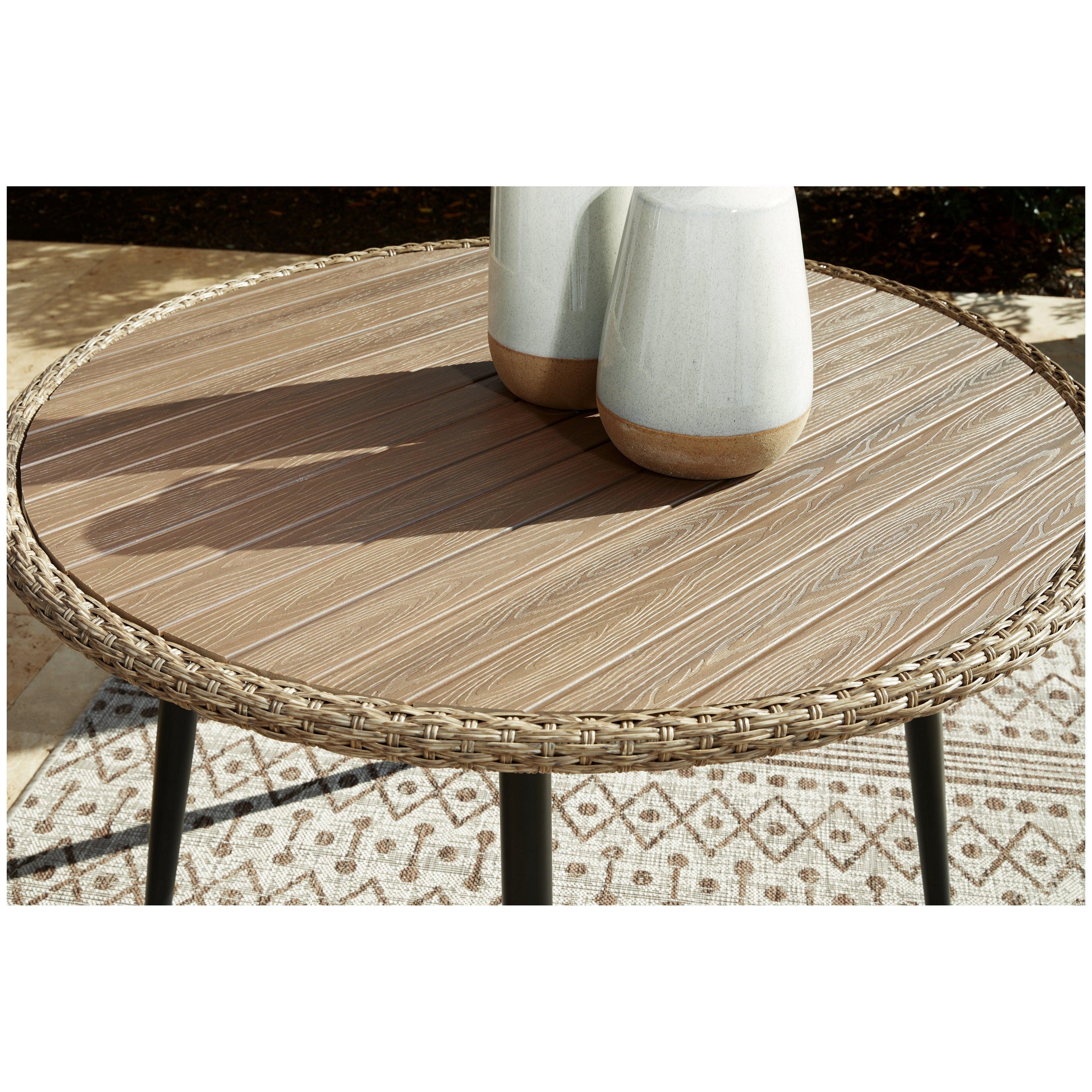 Amaris Outdoor Dining Table Ash-P369-615