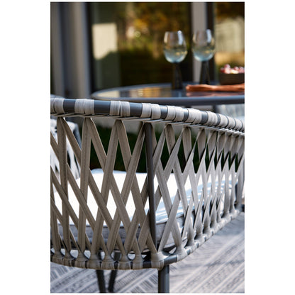 Palm Bliss Outdoor Dining Chair (Set of 4) Ash-P372-601