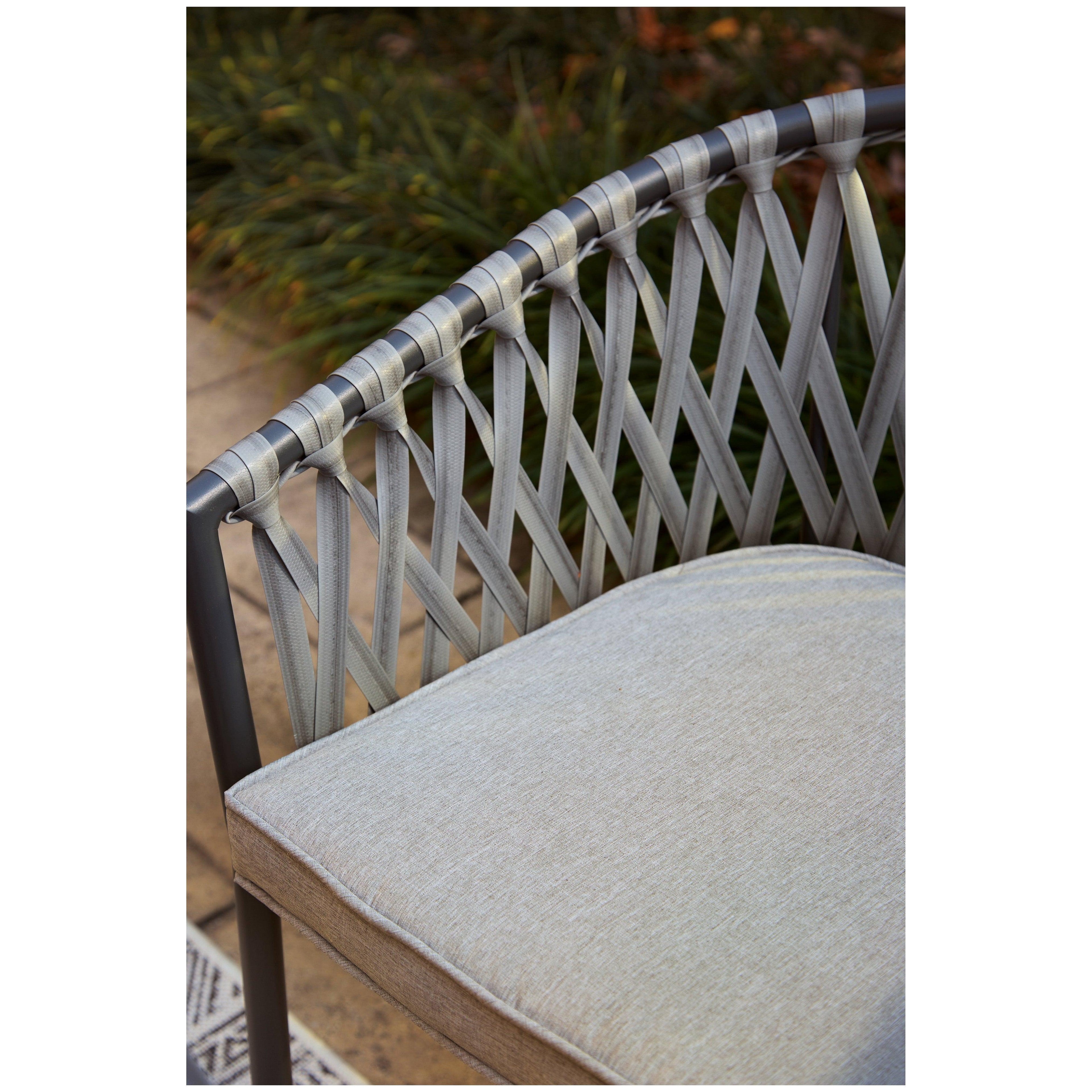 Palm Bliss Outdoor Dining Chair (Set of 4) Ash-P372-601