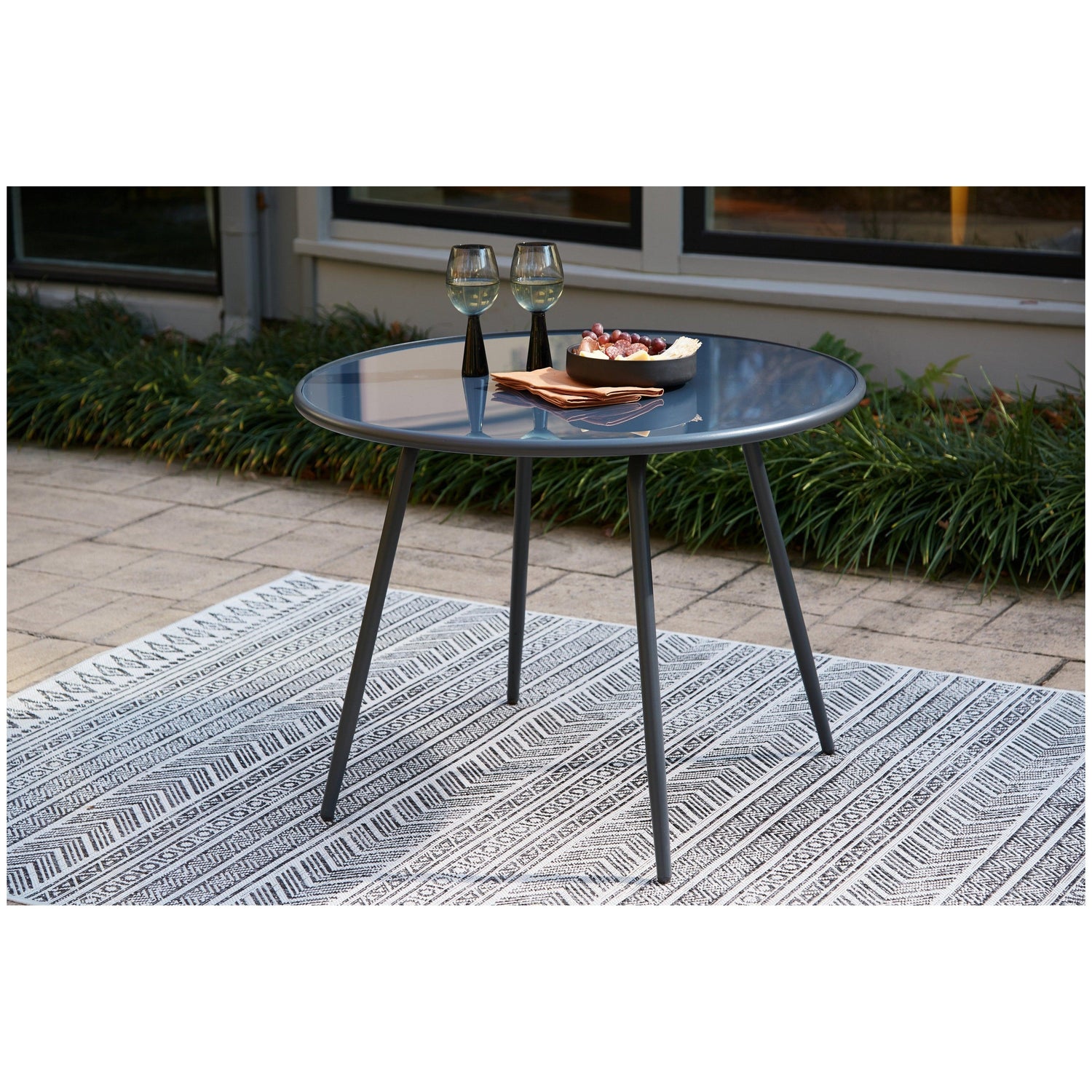 Palm Bliss Outdoor Dining Table Ash-P372-615