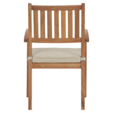 Janiyah Outdoor Dining Arm Chair (Set of 2) Ash-P407-601A