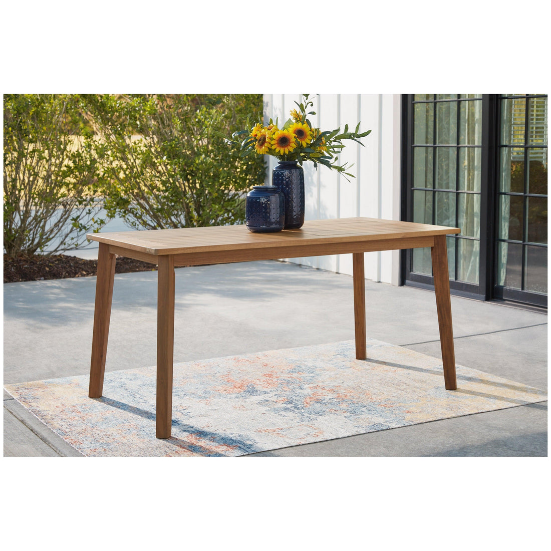 Janiyah Outdoor Dining Table Ash-P407-625