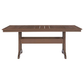 Emmeline Outdoor Dining Table Ash-P420-625