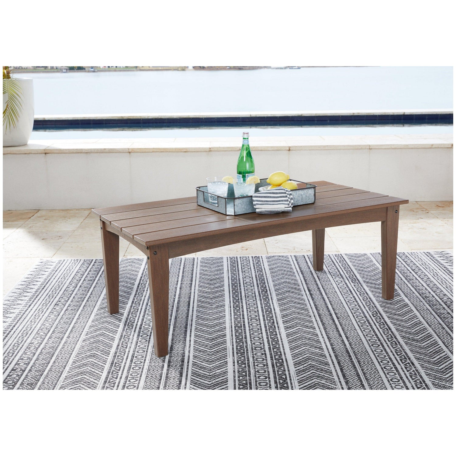 Emmeline Outdoor Coffee Table Ash-P420-701