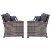 Salem Beach Left-Arm Facing Loveseat/Right-Arm Facing Loveseat Ash-P440-854