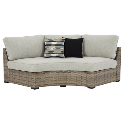 Calworth 4-Piece Outdoor Sectional Ash-P458P6