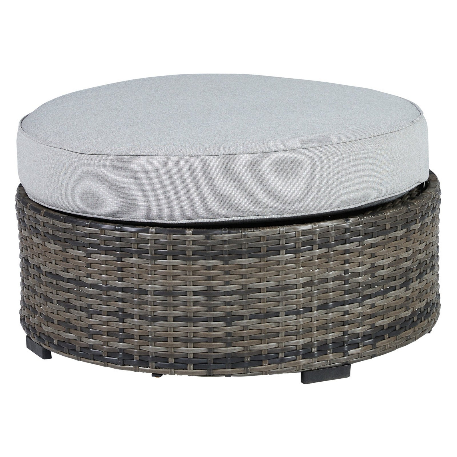 Harbor Court 2-Piece Outdoor Sectional with Ottoman Ash-P459P2