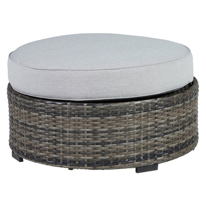 Harbor Court 2-Piece Outdoor Sectional with Ottoman Ash-P459P2