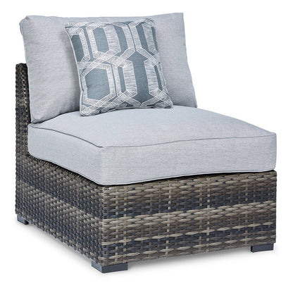 Harbor Court 9-Piece Outdoor Sectional Ash-P459P4
