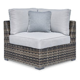 Harbor Court 9-Piece Outdoor Sectional Ash-P459P4
