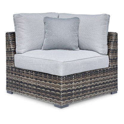 Harbor Court 9-Piece Outdoor Sectional Ash-P459P4