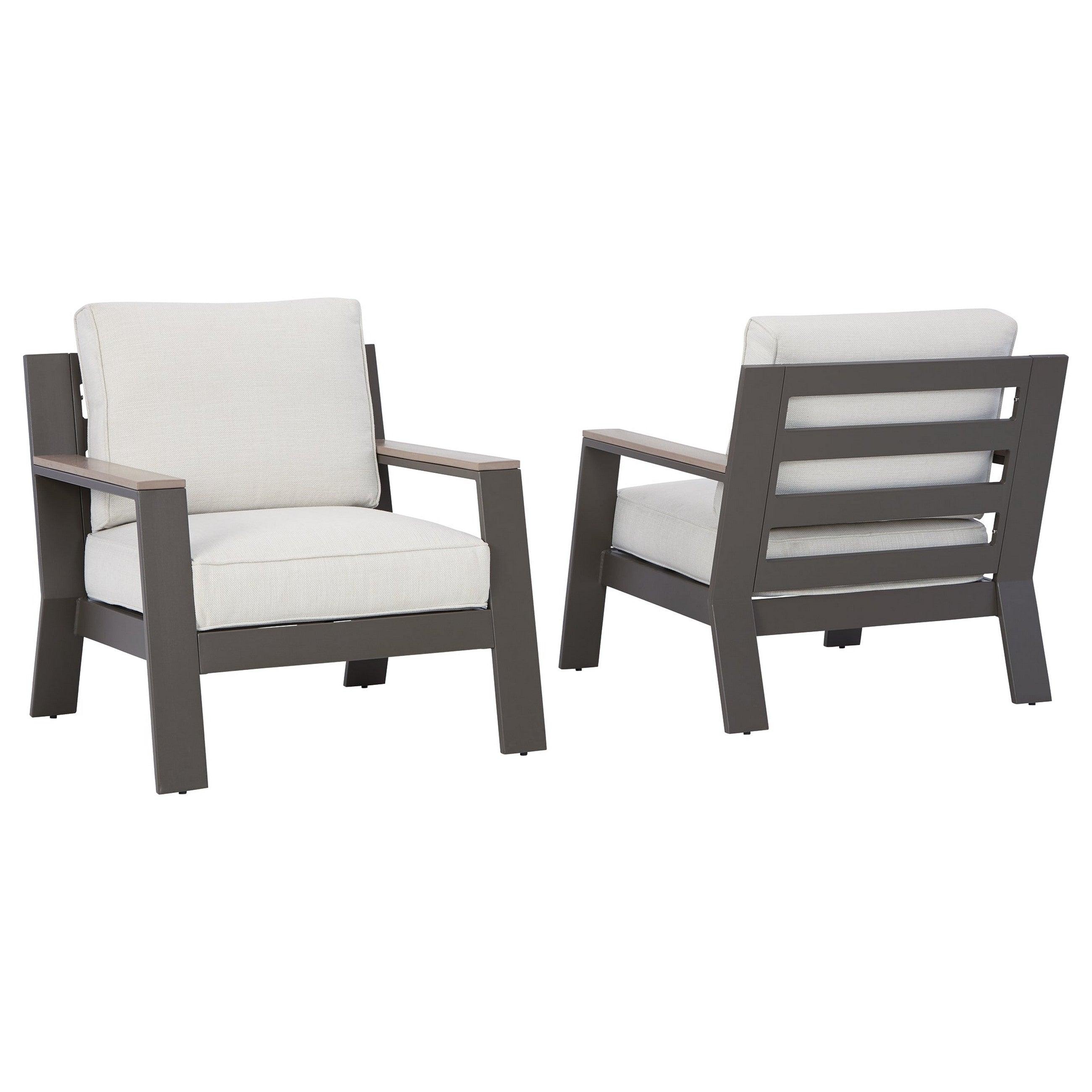 Tropicava Outdoor Lounge Chair with Cushion Ash-P514-820