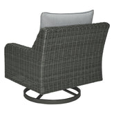 Elite Park Outdoor Swivel Lounge with Cushion Ash-P518-821