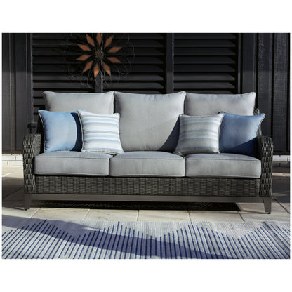 Elite Park Outdoor Sofa with Cushion Ash-P518-838